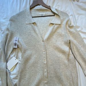 Aritzia Wilfred Cove Dress - Heather Grey